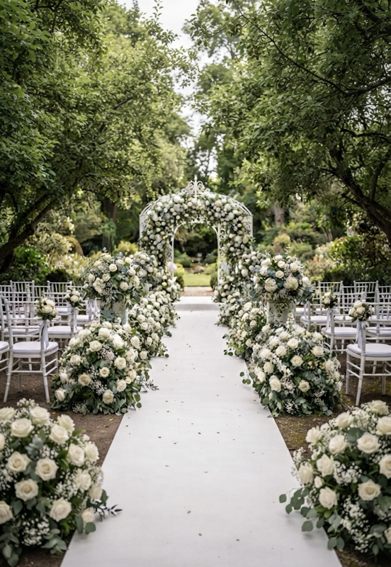 Wedding Aisle Decoration Ideas for Indoor and Outdoor Ceremonies